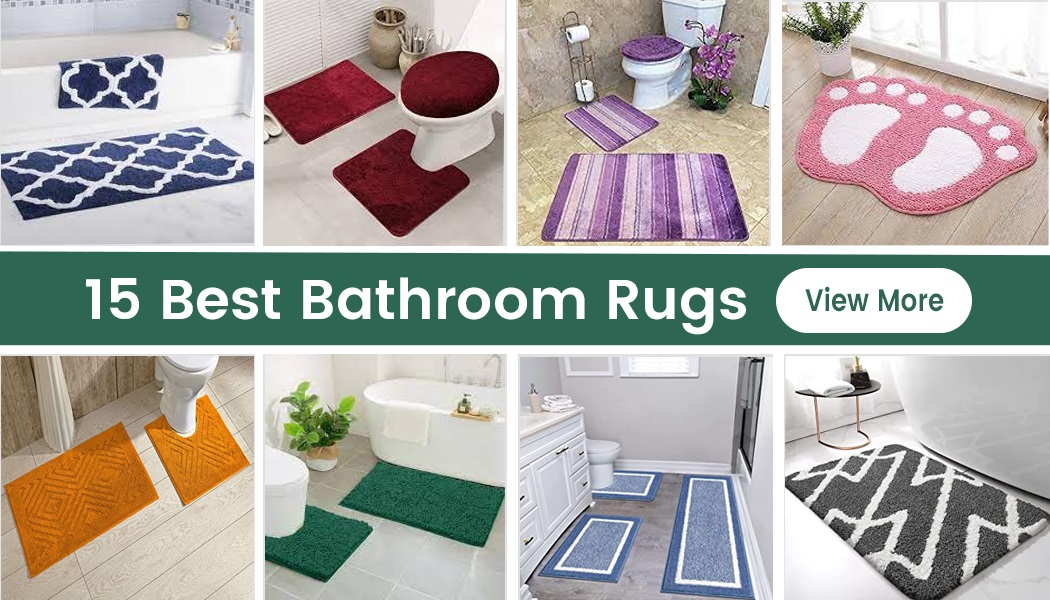 15 Cool Bathroom Rugs That Makes Your Bathroom Feel More Comfortable